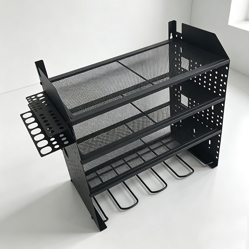 电动工具管理器壁挂式收纳储物架带挂钩螺丝刀钻头电动工具收纳架